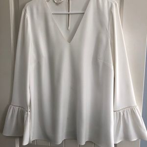 Ted Baker Journe Top in ivory